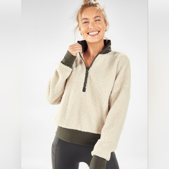 Fabletics Dream Fleece Pullover Large - Picture 1 of 8